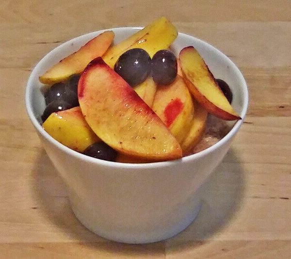 Receta Fácil de Flan de Higos con frutas salteadas - www.coquinare.com - Dulces Recuerdos