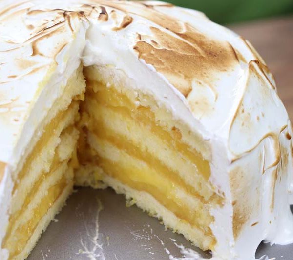 Receta Tarta de Merengue y Limón - www.coquinare.com - Dulces Recuerdos